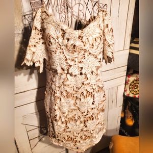 NWT OFF SHOULDER MINI DRESS